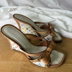 Louis Vuitton Takashi Murakami Wedges